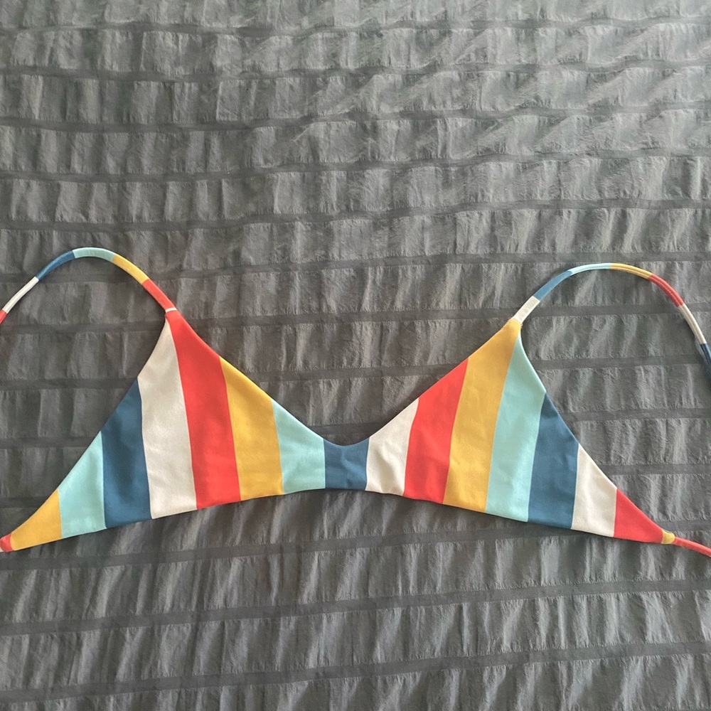Jolyn colorful striped Joey top
